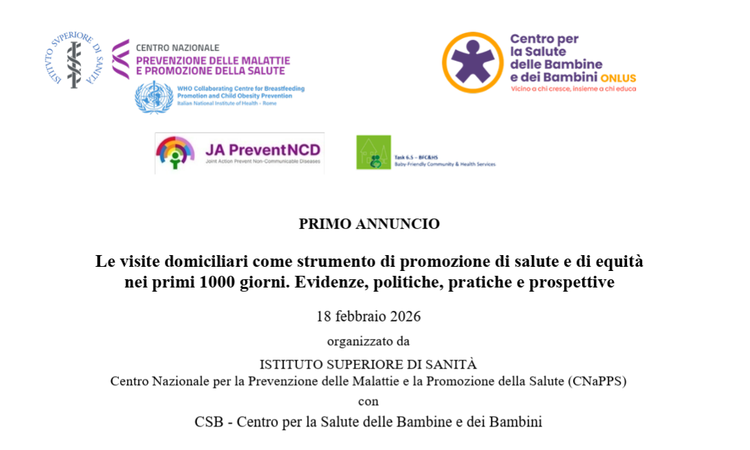 Le visite domiciliari come strumento di promozione di salute e di equità nei primi 1000 giorni. Evidenze, politiche, pratiche e prospettive